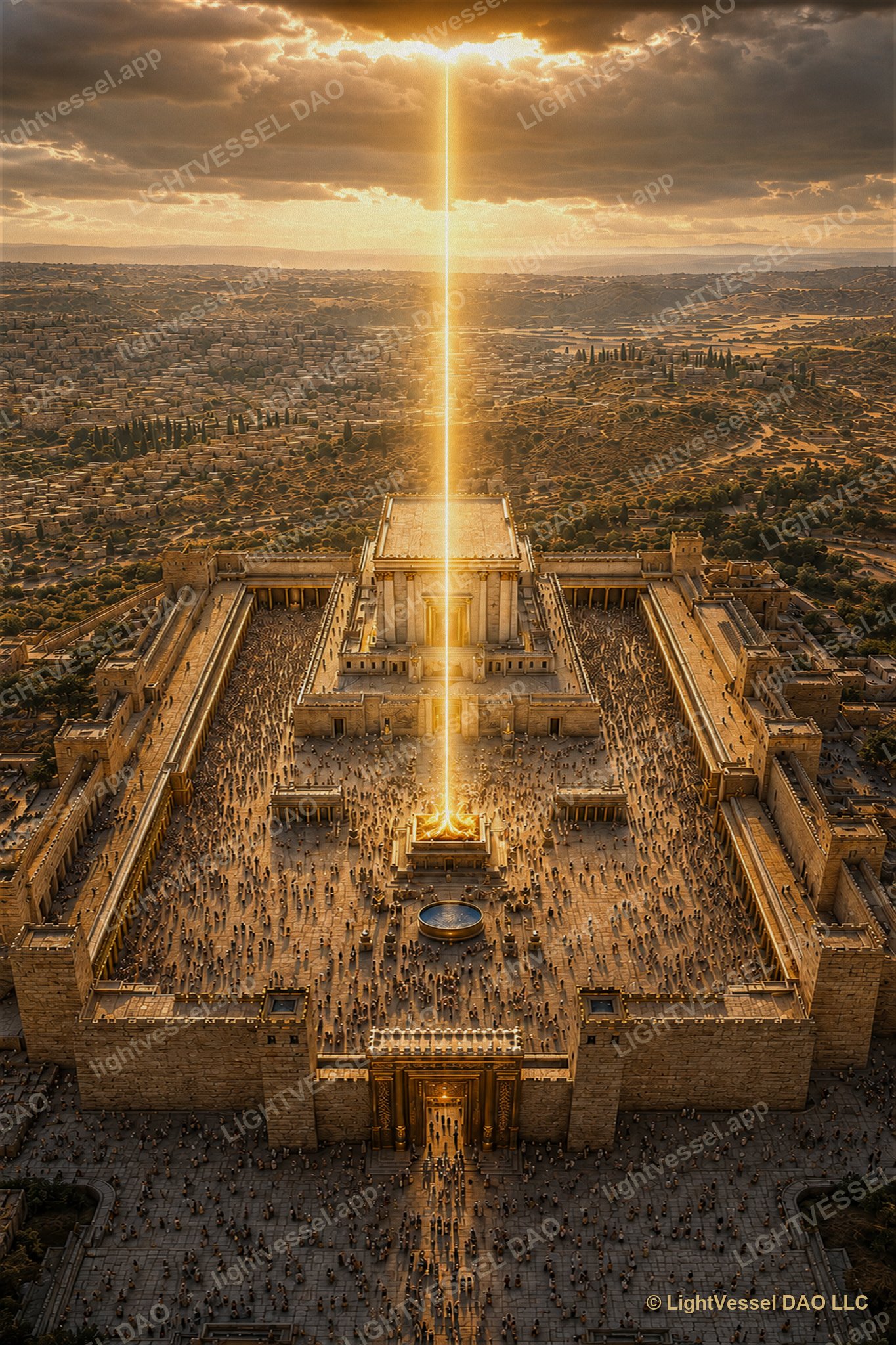 The Third Temple with the Zohar woven within